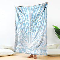 Blue New Zealand Puhoro Maori Tattoo Blanket LT14 - Polynesian Pride