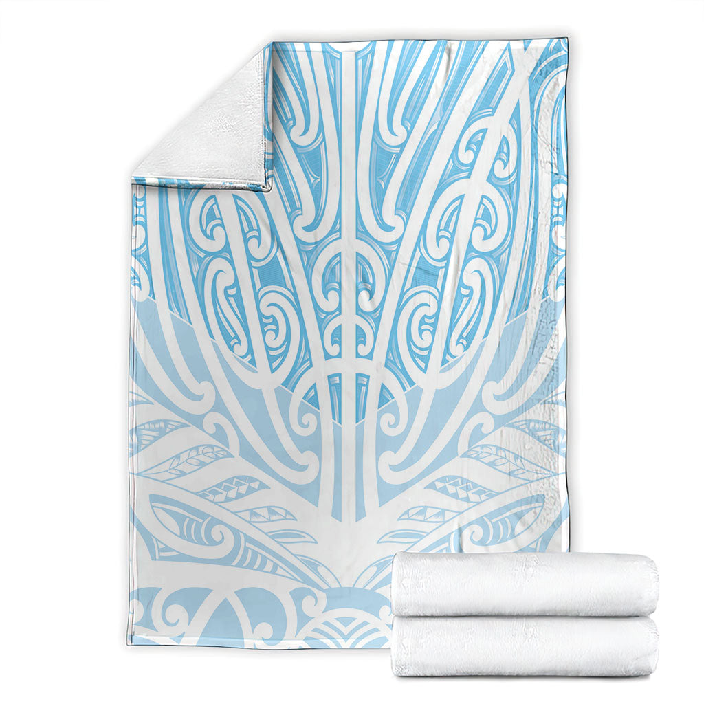Blue New Zealand Puhoro Maori Tattoo Blanket LT14 - Polynesian Pride