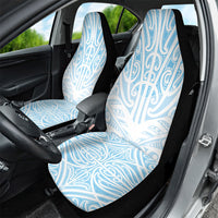 Blue New Zealand Puhoro Maori Tattoo Car Seat Cover LT14 - Polynesian Pride