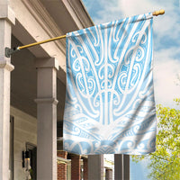 Blue New Zealand Puhoro Maori Tattoo Garden Flag LT14 House Flag Blue - Polynesian Pride