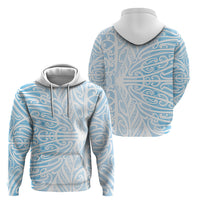 Blue New Zealand Puhoro Maori Tattoo Hoodie LT14 - Polynesian Pride