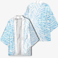 Blue New Zealand Puhoro Maori Tattoo Kimono LT14 - Polynesian Pride