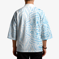 Blue New Zealand Puhoro Maori Tattoo Kimono LT14 - Polynesian Pride