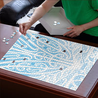 Blue New Zealand Puhoro Maori Tattoo Puzzle LT14 - Polynesian Pride