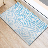 Blue New Zealand Puhoro Maori Tattoo Rubber Doormat LT14 - Polynesian Pride