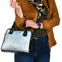 Blue New Zealand Puhoro Maori Tattoo Shoulder Handbag LT14 - Polynesian Pride