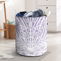 Purple New Zealand Puhoro Maori Tattoo Laundry Basket LT14 Purple - Polynesian Pride