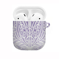 Purple New Zealand Puhoro Maori Tattoo AirPods Case LT14 Purple - Polynesian Pride