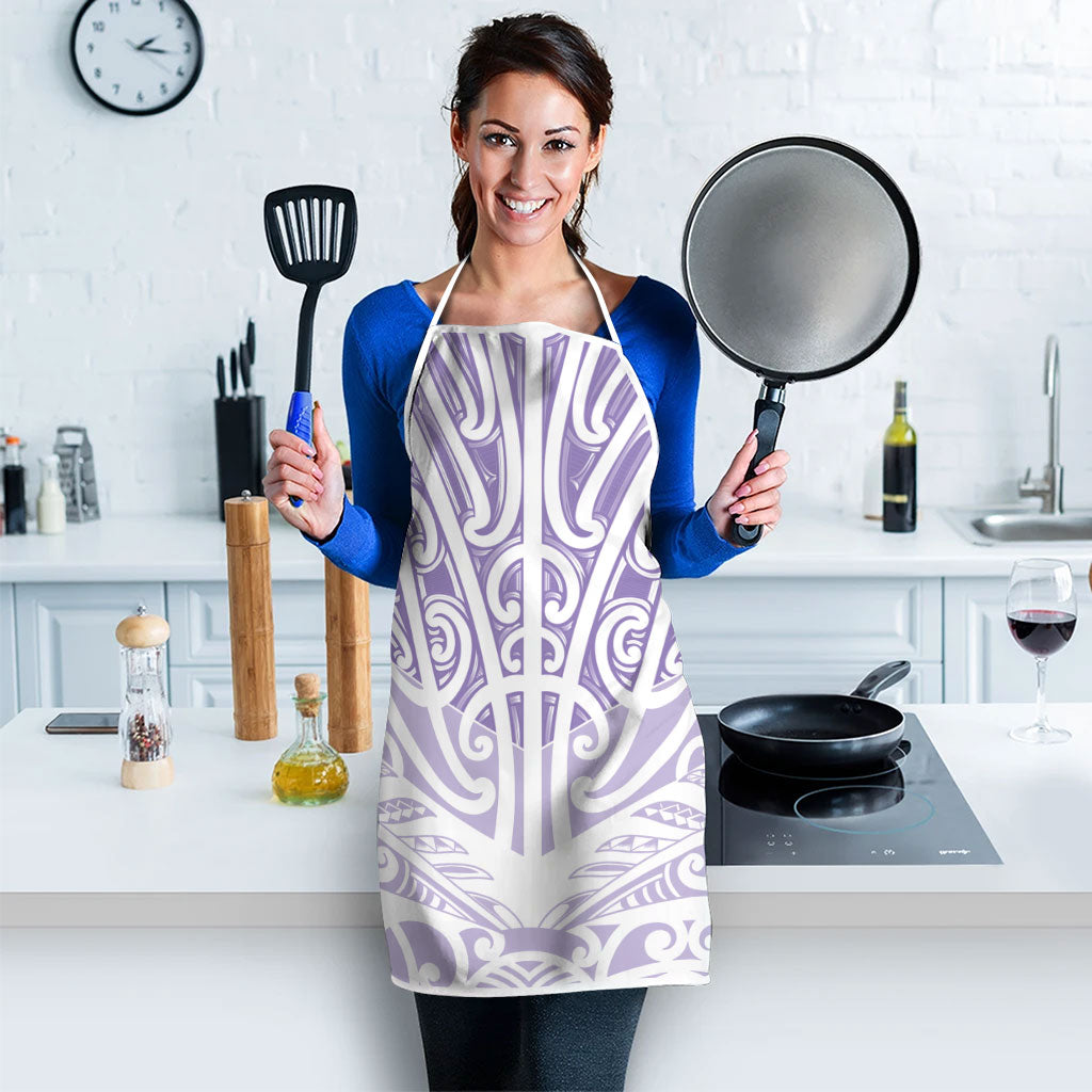 Purple New Zealand Puhoro Maori Tattoo Apron LT14 - Polynesian Pride