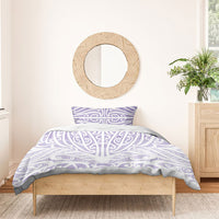 Purple New Zealand Puhoro Maori Tattoo Bedding Set LT14 - Polynesian Pride