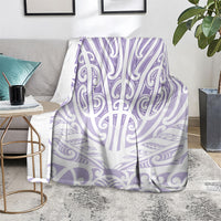Purple New Zealand Puhoro Maori Tattoo Blanket LT14 - Polynesian Pride