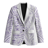 Purple New Zealand Puhoro Maori Tattoo Blazer LT14 Unisex Purple - Polynesian Pride