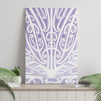 Purple New Zealand Puhoro Maori Tattoo Canvas Wall Art LT14 - Polynesian Pride