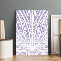 Purple New Zealand Puhoro Maori Tattoo Canvas Wall Art LT14 - Polynesian Pride