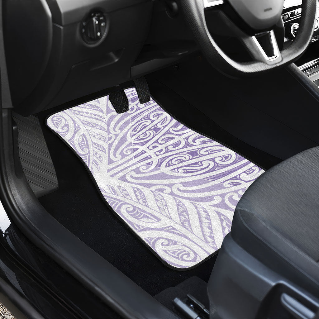 Purple New Zealand Puhoro Maori Tattoo Car Mats LT14 - Polynesian Pride