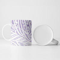 Purple New Zealand Puhoro Maori Tattoo Ceramic Mug LT14 - Polynesian Pride