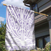 Purple New Zealand Puhoro Maori Tattoo Garden Flag LT14 - Polynesian Pride