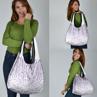Purple New Zealand Puhoro Maori Tattoo Grocery Bag LT14 - Polynesian Pride
