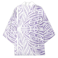 Purple New Zealand Puhoro Maori Tattoo Kimono LT14 - Polynesian Pride