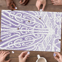 Purple New Zealand Puhoro Maori Tattoo Puzzle LT14 - Polynesian Pride