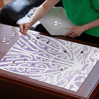 Purple New Zealand Puhoro Maori Tattoo Puzzle LT14 - Polynesian Pride