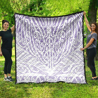 Purple New Zealand Puhoro Maori Tattoo Quilt LT14 - Polynesian Pride