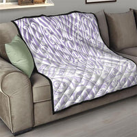 Purple New Zealand Puhoro Maori Tattoo Quilt LT14 - Polynesian Pride