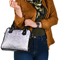 Purple New Zealand Puhoro Maori Tattoo Shoulder Handbag LT14 - Polynesian Pride