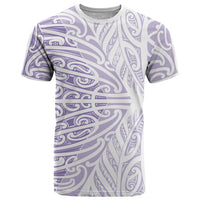 Purple New Zealand Puhoro Maori Tattoo T Shirt LT14 Purple - Polynesian Pride