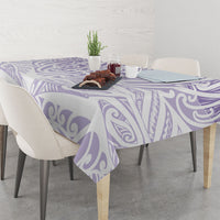 Purple New Zealand Puhoro Maori Tattoo Tablecloth LT14 - Polynesian Pride