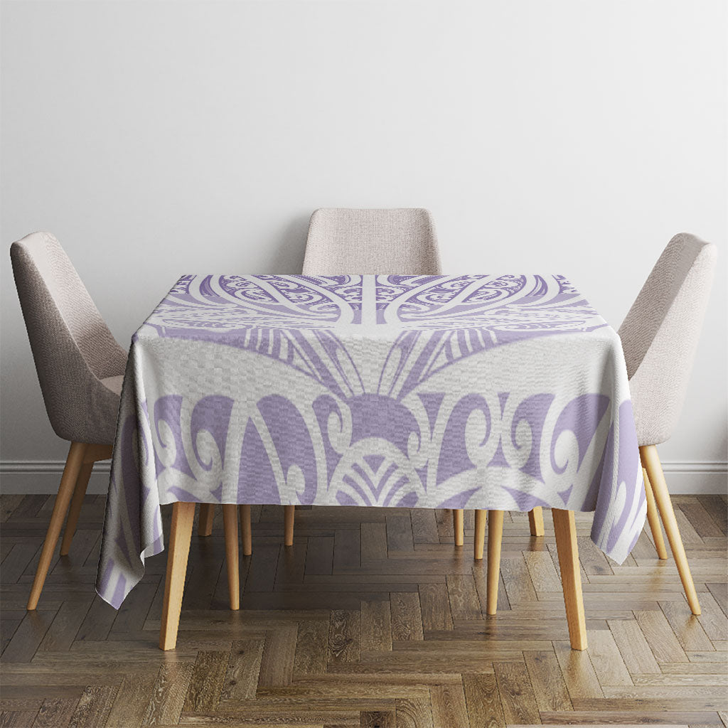 Purple New Zealand Puhoro Maori Tattoo Tablecloth LT14 - Polynesian Pride