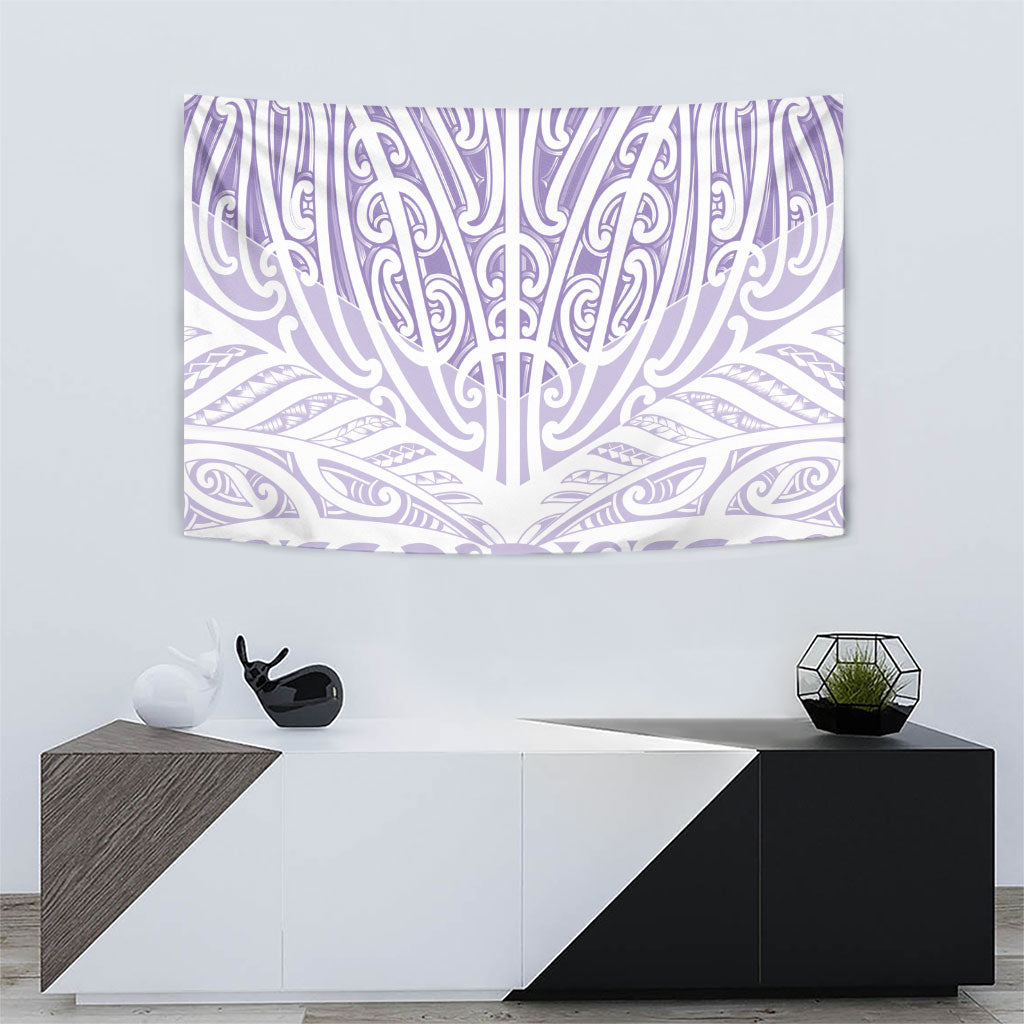 Purple New Zealand Puhoro Maori Tattoo Tapestry LT14 - Polynesian Pride
