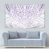 Purple New Zealand Puhoro Maori Tattoo Tapestry LT14 - Polynesian Pride