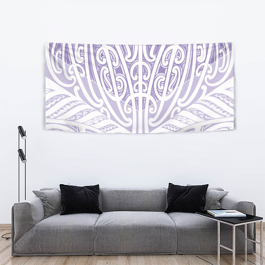 Purple New Zealand Puhoro Maori Tattoo Tapestry LT14 - Polynesian Pride