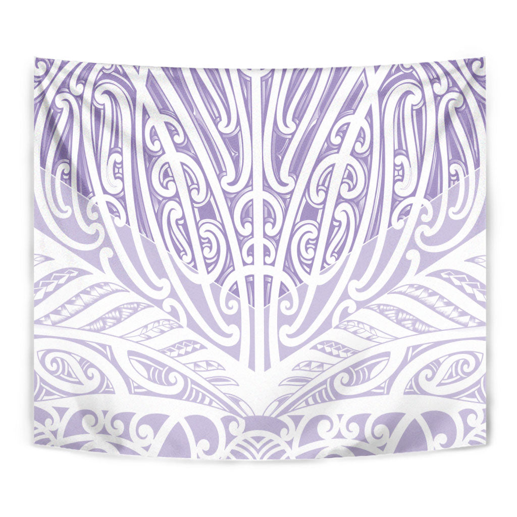 Purple New Zealand Puhoro Maori Tattoo Tapestry LT14 - Polynesian Pride