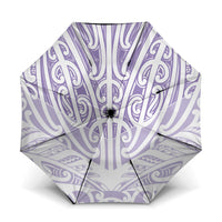 Purple New Zealand Puhoro Maori Tattoo Umbrella LT14 One Size Folded 11.42 inch Opened Diameter 37.4 inch Purple - Polynesian Pride