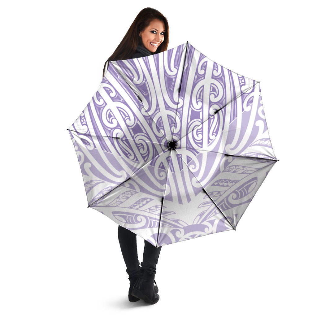 Purple New Zealand Puhoro Maori Tattoo Umbrella LT14 - Polynesian Pride