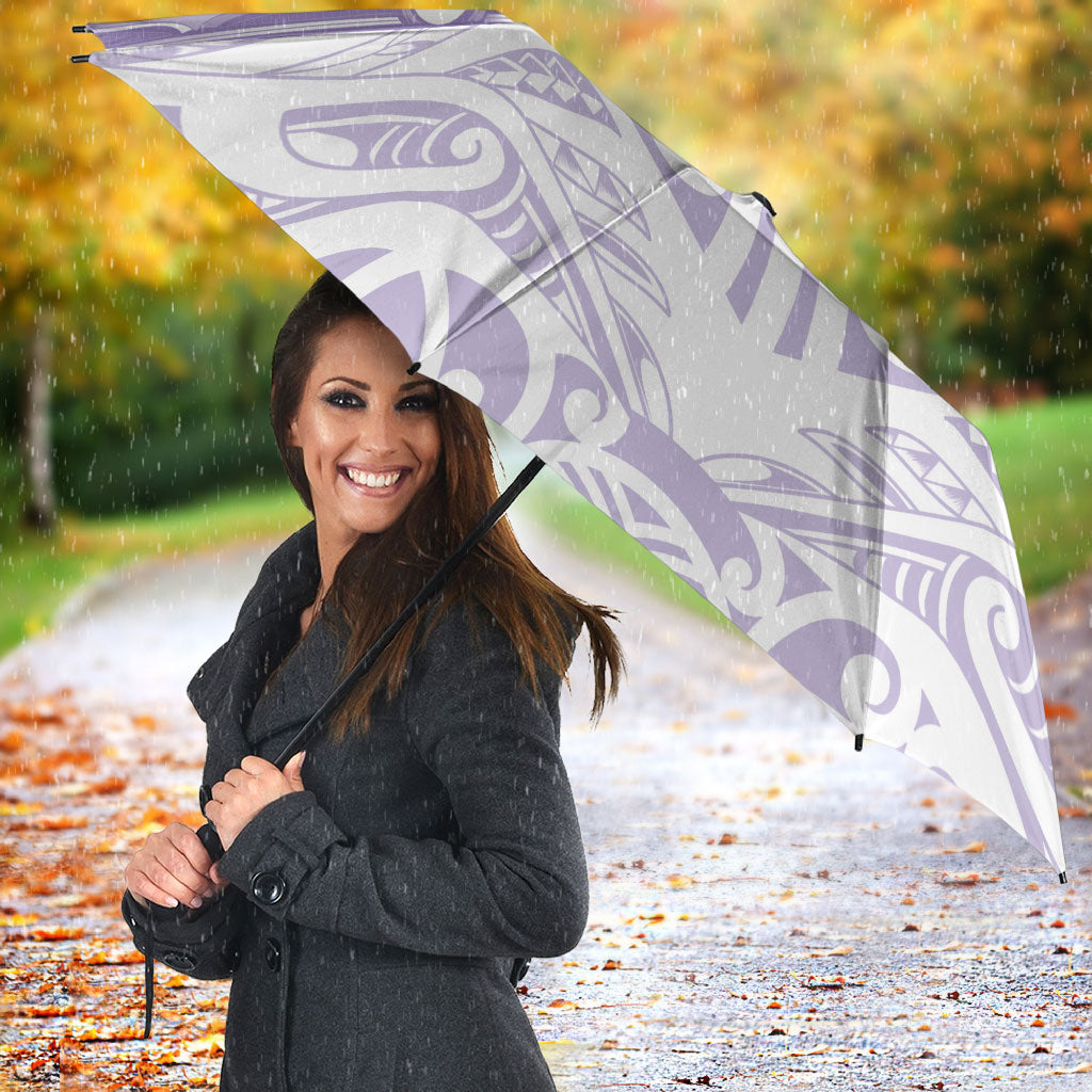 Purple New Zealand Puhoro Maori Tattoo Umbrella LT14 - Polynesian Pride