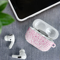 Pink New Zealand Puhoro Maori Tattoo AirPods Case LT14 - Polynesian Pride