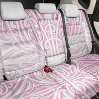 Pink New Zealand Puhoro Maori Tattoo Back Car Seat Cover LT14 - Polynesian Pride