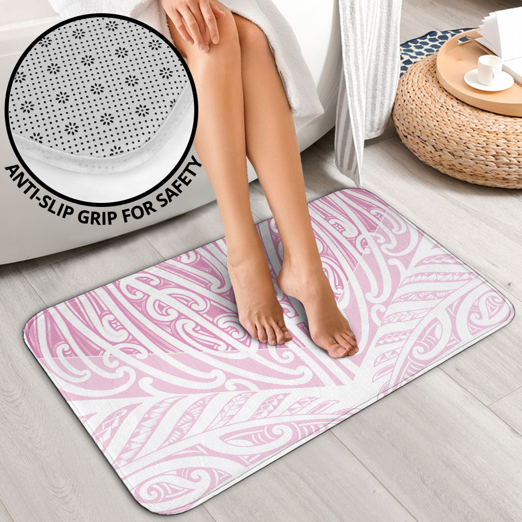 Pink New Zealand Puhoro Maori Tattoo Bathroom Set LT14 - Polynesian Pride