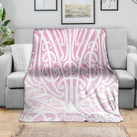 Pink New Zealand Puhoro Maori Tattoo Blanket LT14 - Polynesian Pride