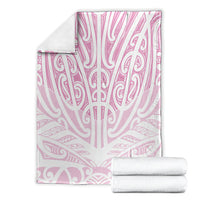Pink New Zealand Puhoro Maori Tattoo Blanket LT14 - Polynesian Pride