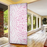 Pink New Zealand Puhoro Maori Tattoo Door Cover LT14 - Polynesian Pride