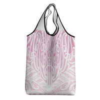 Pink New Zealand Puhoro Maori Tattoo Grocery Bag LT14 - Polynesian Pride