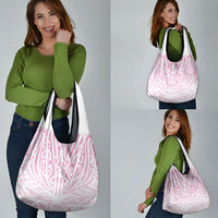 Pink New Zealand Puhoro Maori Tattoo Grocery Bag LT14 - Polynesian Pride