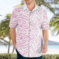 Pink New Zealand Puhoro Maori Tattoo Hawaiian Shirt LT14 - Polynesian Pride