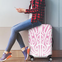 Pink New Zealand Puhoro Maori Tattoo Luggage Cover LT14 - Polynesian Pride