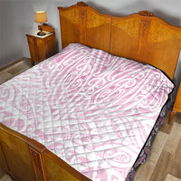 Pink New Zealand Puhoro Maori Tattoo Quilt LT14 - Polynesian Pride