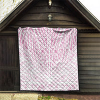 Pink New Zealand Puhoro Maori Tattoo Quilt LT14 - Polynesian Pride
